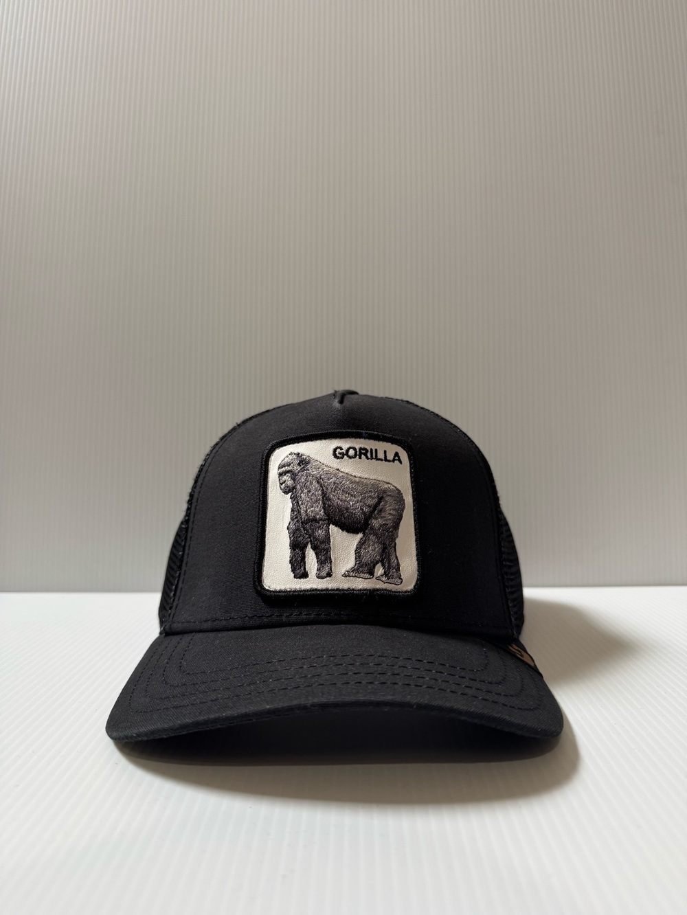 Goorin Bros Black Gorilla Patch Trucker Hat